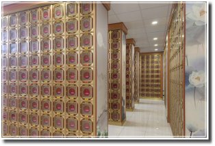 圖片：二樓骨灰櫃位